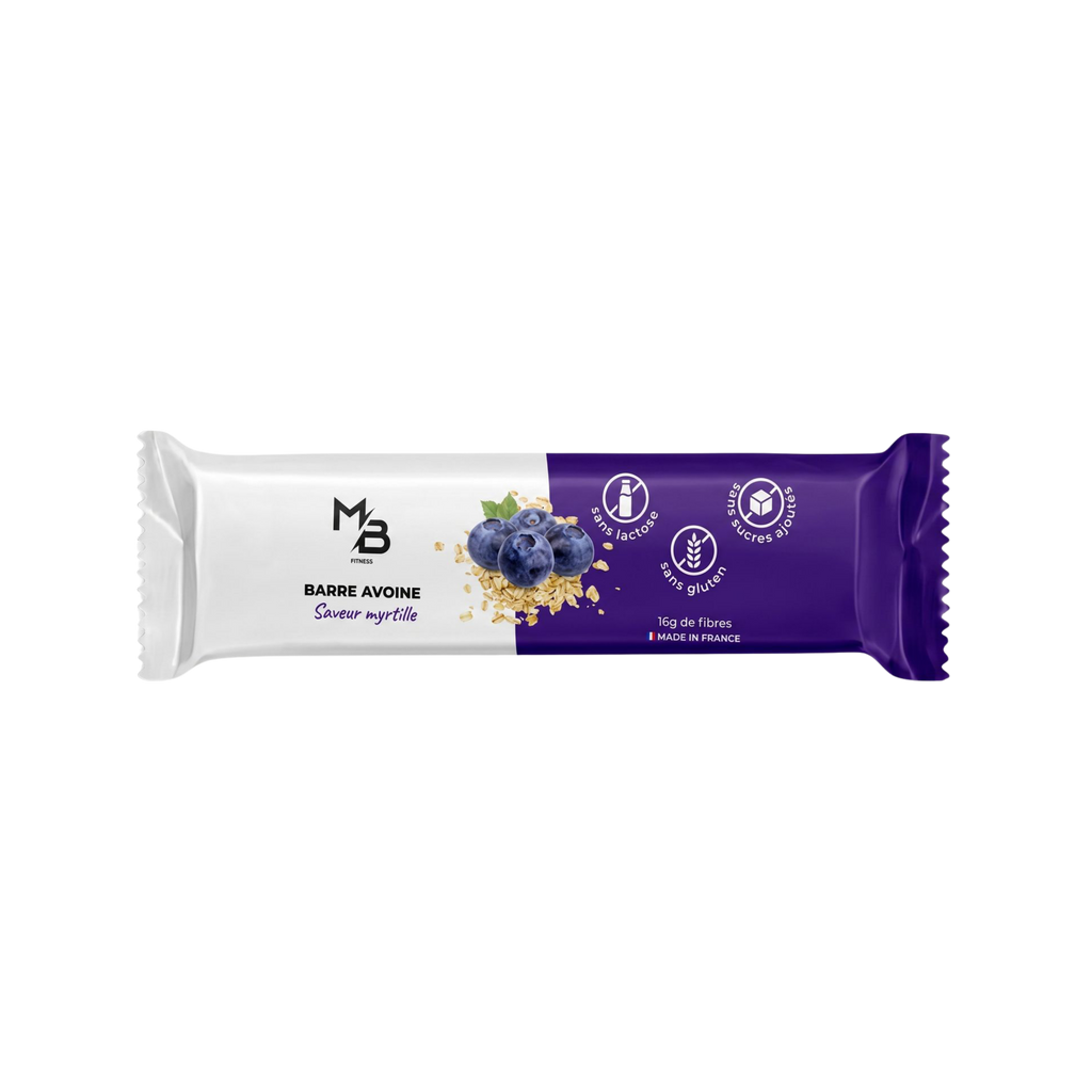 Barre protéinée végétale Myrtille – Boîte de 20x70g