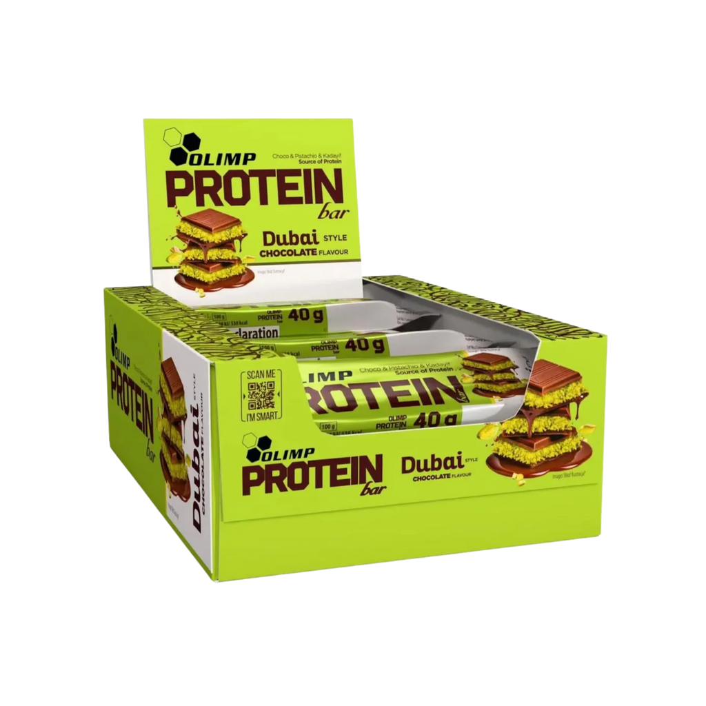 Barre Protéinée Olimp Dubai Style - Chocolat Kataifi (25 x 40g)