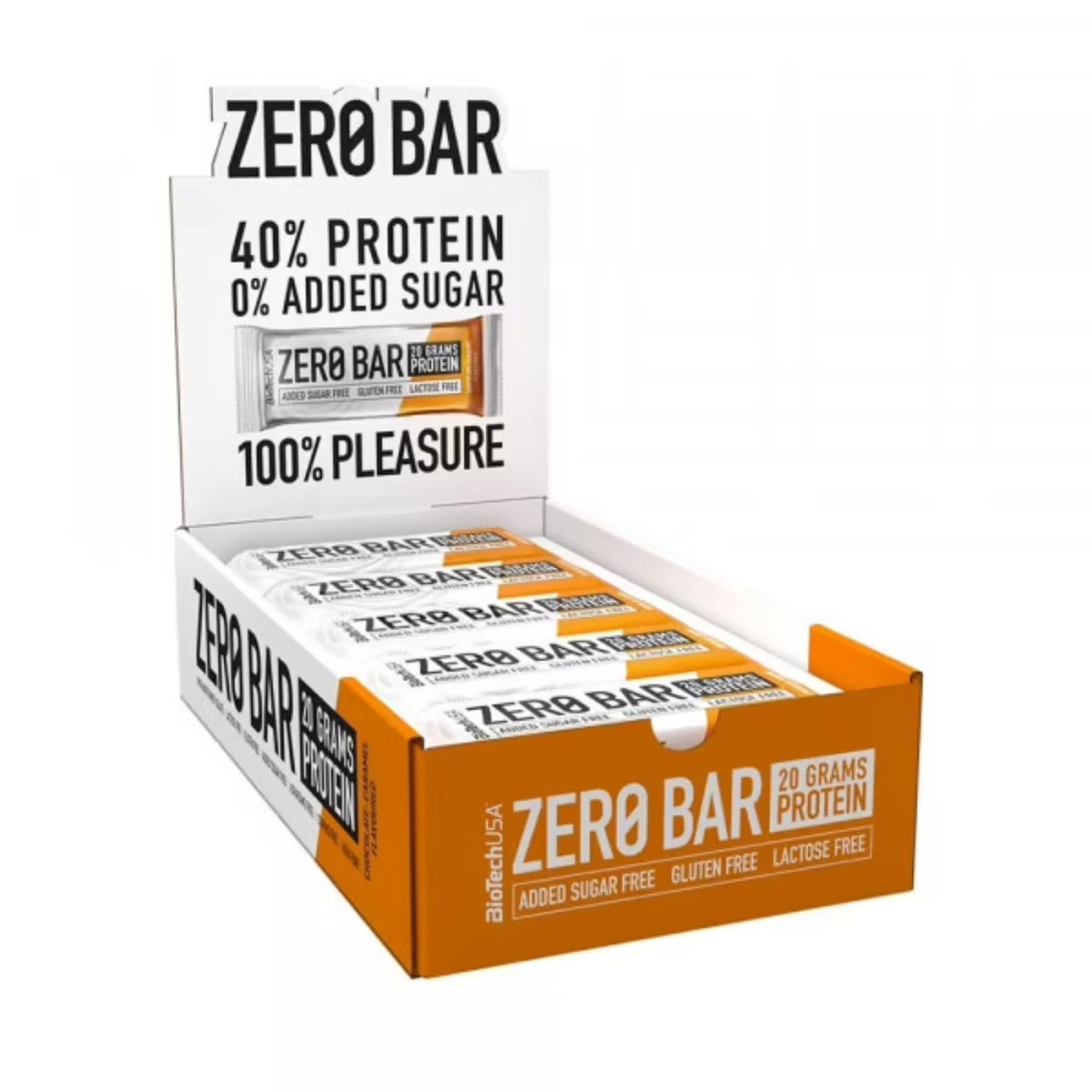 Zero Bar Protein Bar - Boîte de 20