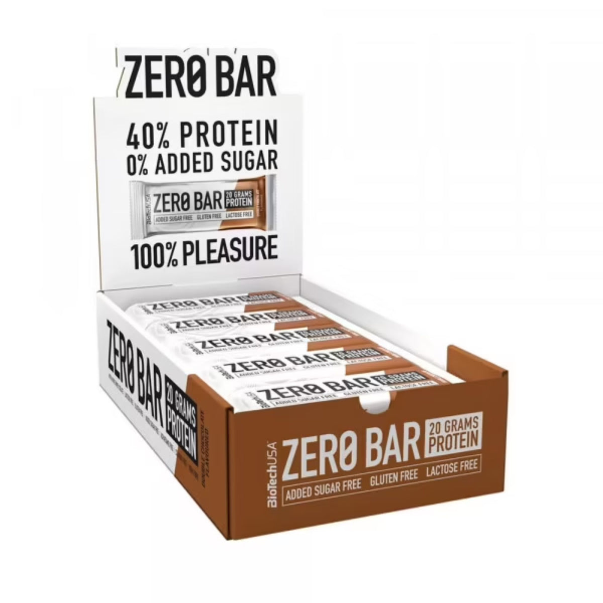 Zero Bar Protein Bar - Boîte de 20