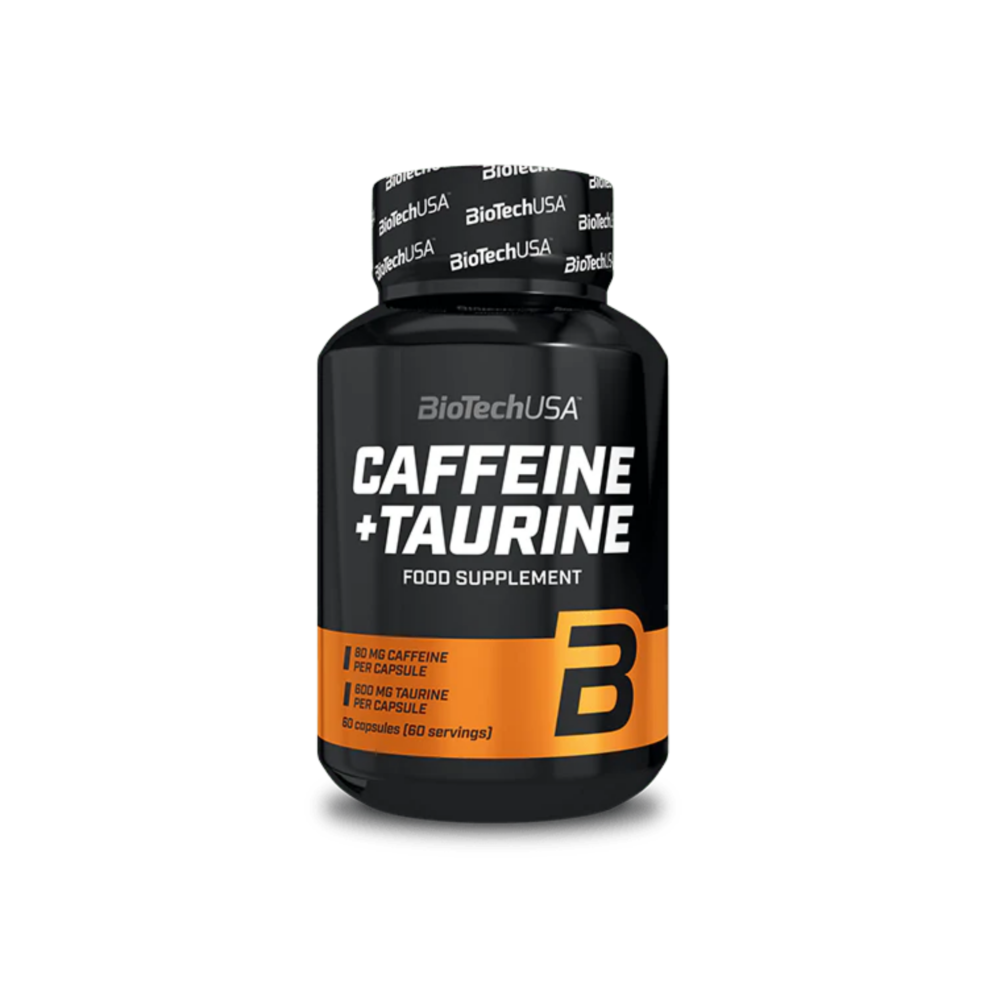Caféine + Taurine - (60 Gélules)