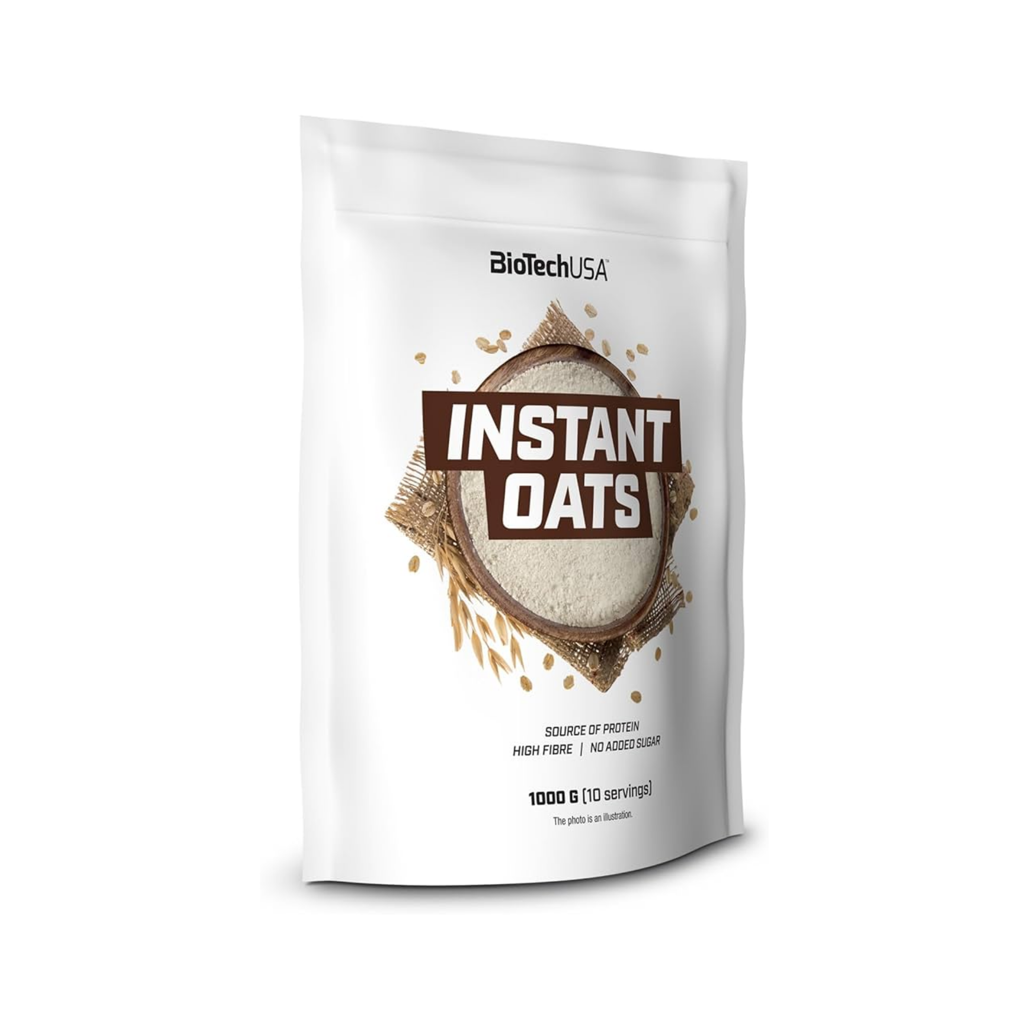 Instant Oats 1000 g - Biotech USA