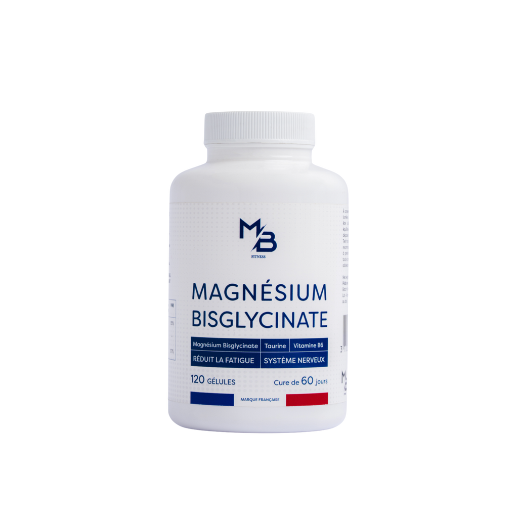 Magnésium Bisglycinate (120 Gélules) - Made in France