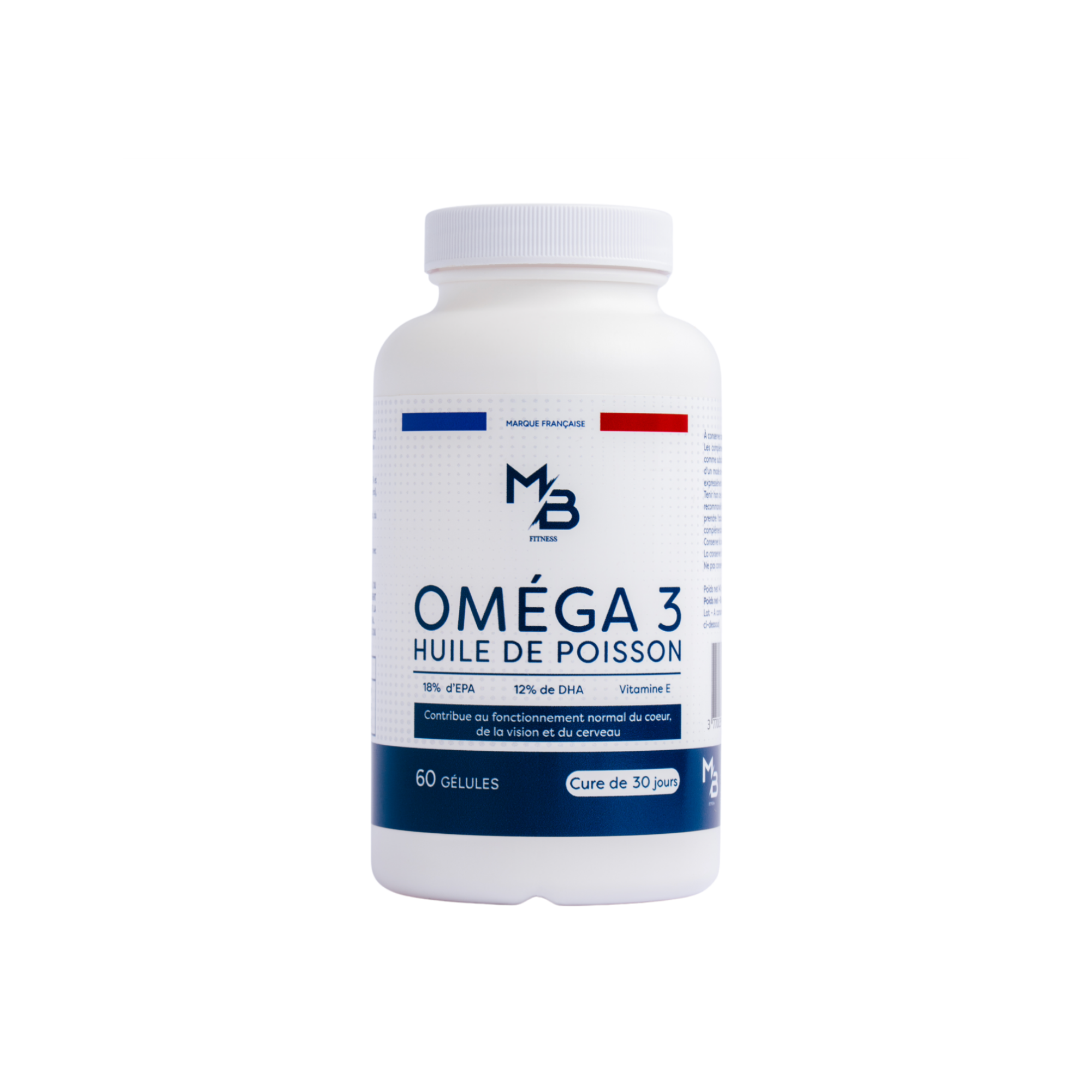 Oméga 3 Hautement Dosé (60 Gélules) – Made in France