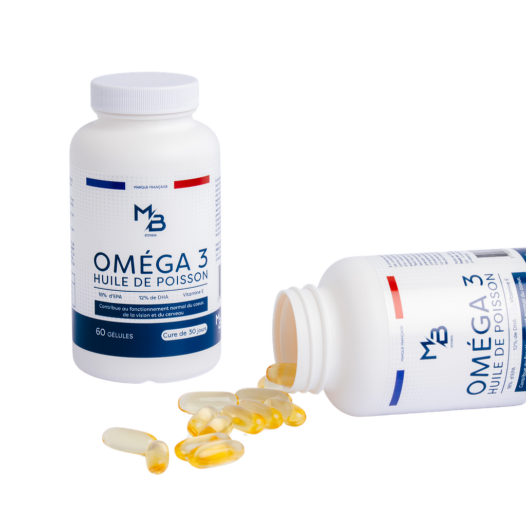 Oméga 3 Hautement Dosé (60 Gélules) – Made in France