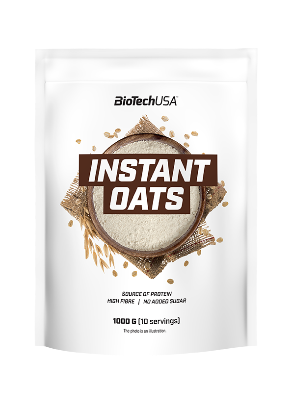 Instant Oats 1000 g - Biotech USA