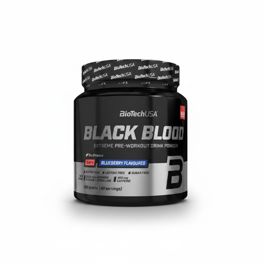 Black Blood CAF+ - Biotech USA - Vue angle
