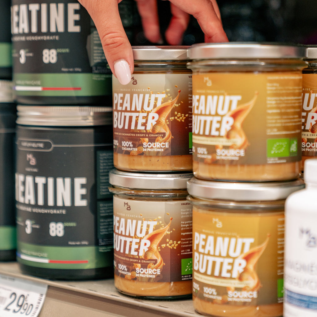 Peanut Butter Bio Smooth & Creamy - MB Fitness (300 g)