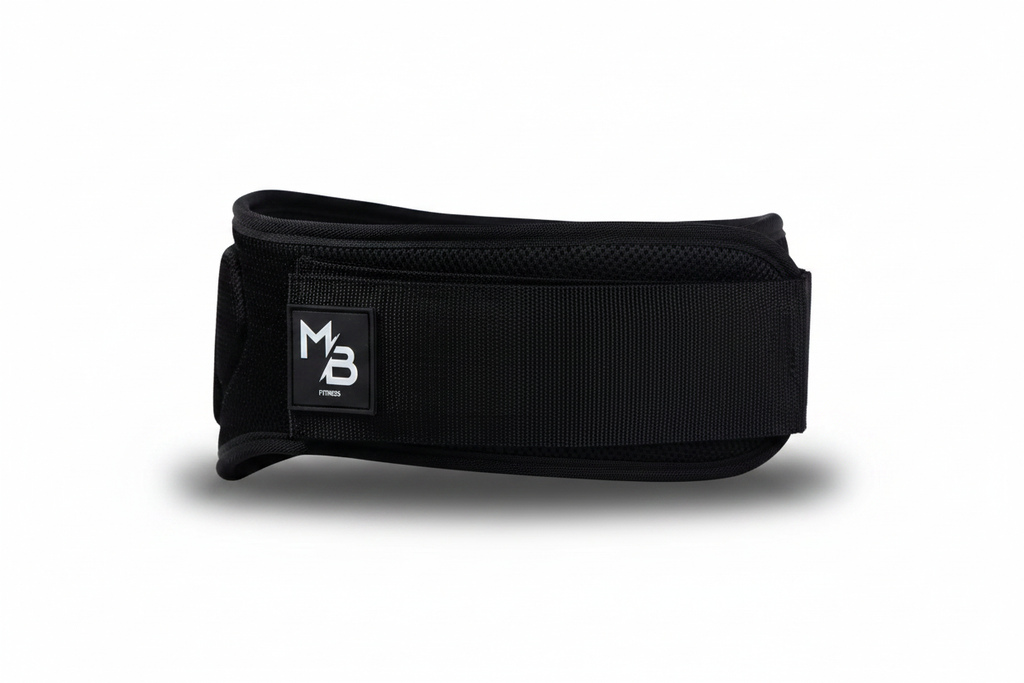 Ceinture de Musculation – Noir - Vue angle