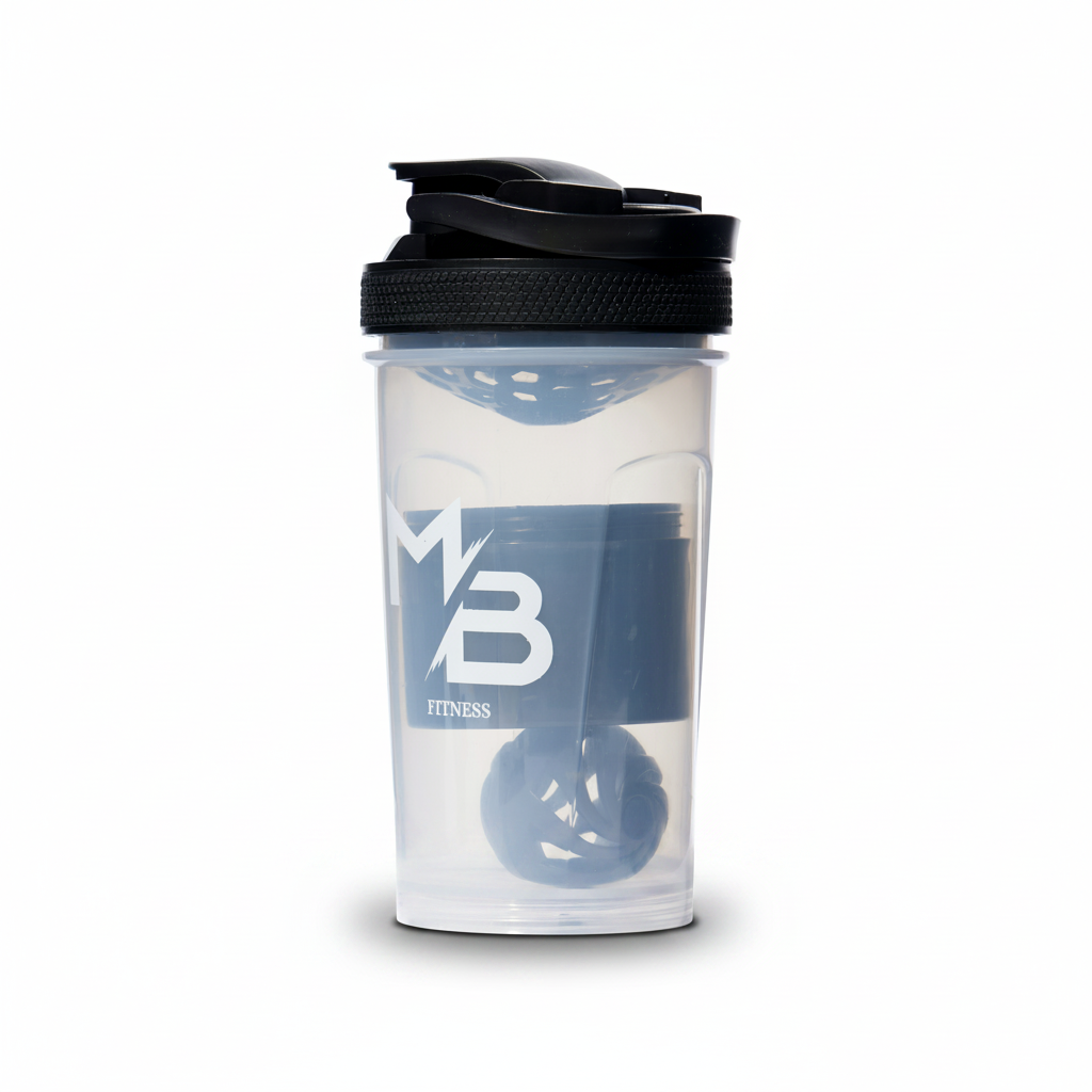 Shaker avec compartiment - Vue angle