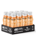 Protein Water Optimum Nutrition 12 x 350 ml - saveur Tropical